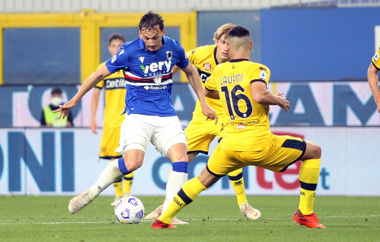 Golul anului în Europa? Fără Dennis Man și Valentin Mihăilă, Parma a fost umilită de Sampdoria. Reușită fabuloasă a lui Manolo Gabbiadini | VIDEO