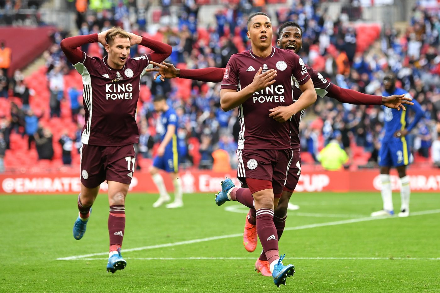 Leicester a câștigat în premieră Cupa Angliei, după victoria cu Chelsea! Imagini fabuloase de pe Wembley, cu record de fani în pandemie de COVID-19 | VIDEO