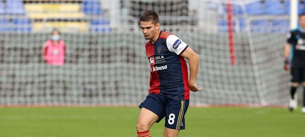 Răzvan Marin, o nouă „minune” în Italia! Românul a pasat decisiv la cel mai rapid gol marcat de Cagliari în ultimii 16 ani | VIDEO