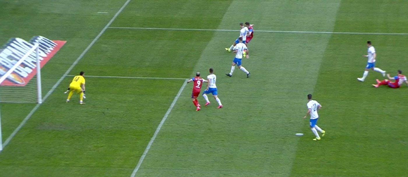Universitatea Craiova, îngenuncheată și de arbitri! Al Mawas a marcat din offside. Cum a deschis scorul FC Botoșani | FOTO & VIDEO