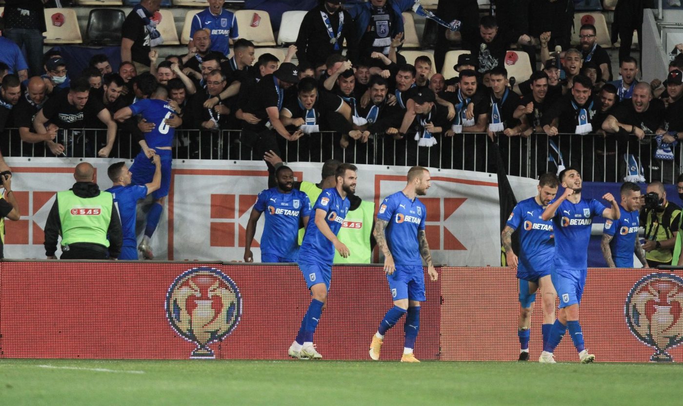Astra Giurgiu – Universitatea Craiova 2-3! Oltenii câștigă Cupa României după un final dramatic. Astra, a treia finală ratată pe Arena „Ilie Oană” din Ploiești