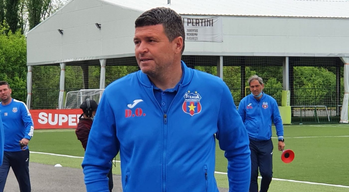 Anunț despre viitorul lui Daniel Oprița la CSA Steaua, chiar înainte de barajul cu CS Afumați: „Trebuie să vedem de ce avem nevoie să facem față!”