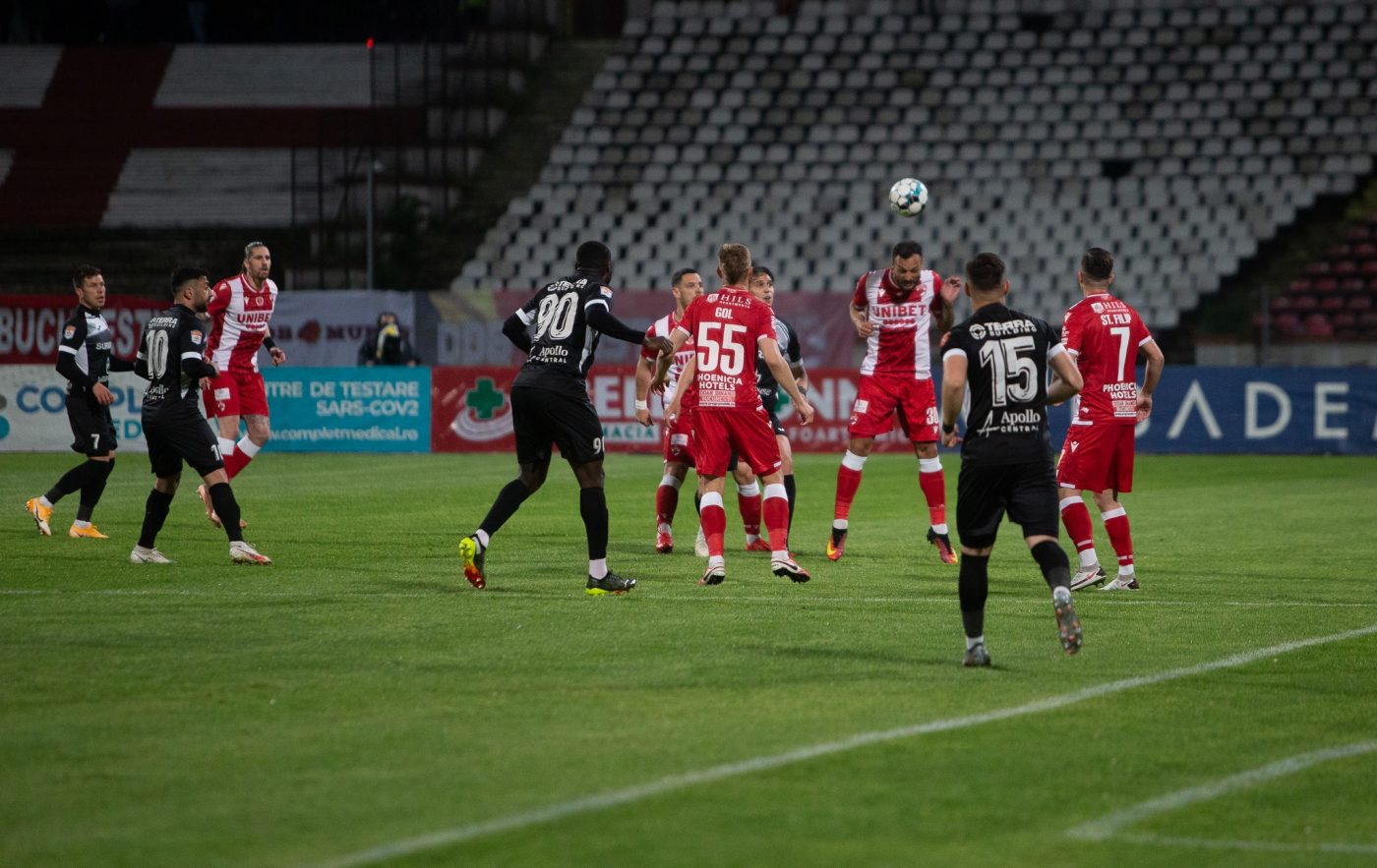 Dinamo – Hermannstadt 1-0! Live Video Online etapa a 7-a din play-out-ul Ligii 1. Paul Anton, gol din penalty. Ionuț Stoica, eliminat