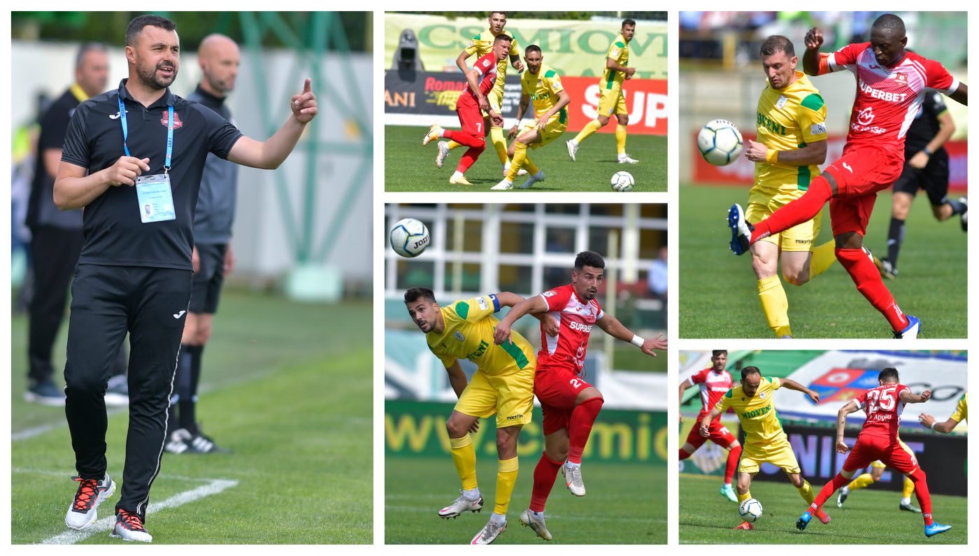Eugen Beza, dezamăgit după egalul cu CS Mioveni. Antrenorul celor de la FC Hermannstadt nu s-a ferit de cuvinte dure: ”La cum a arătat prima repriză, nu merităm să rămânem în Liga 1”