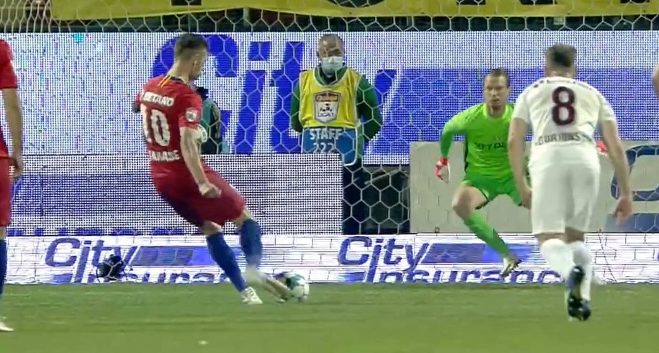 Florin Tănase, penalty obținut și transformat în derby-ul cu CFR Cluj! A intrat direct în istoria lui FCSB | FOTO & VIDEO