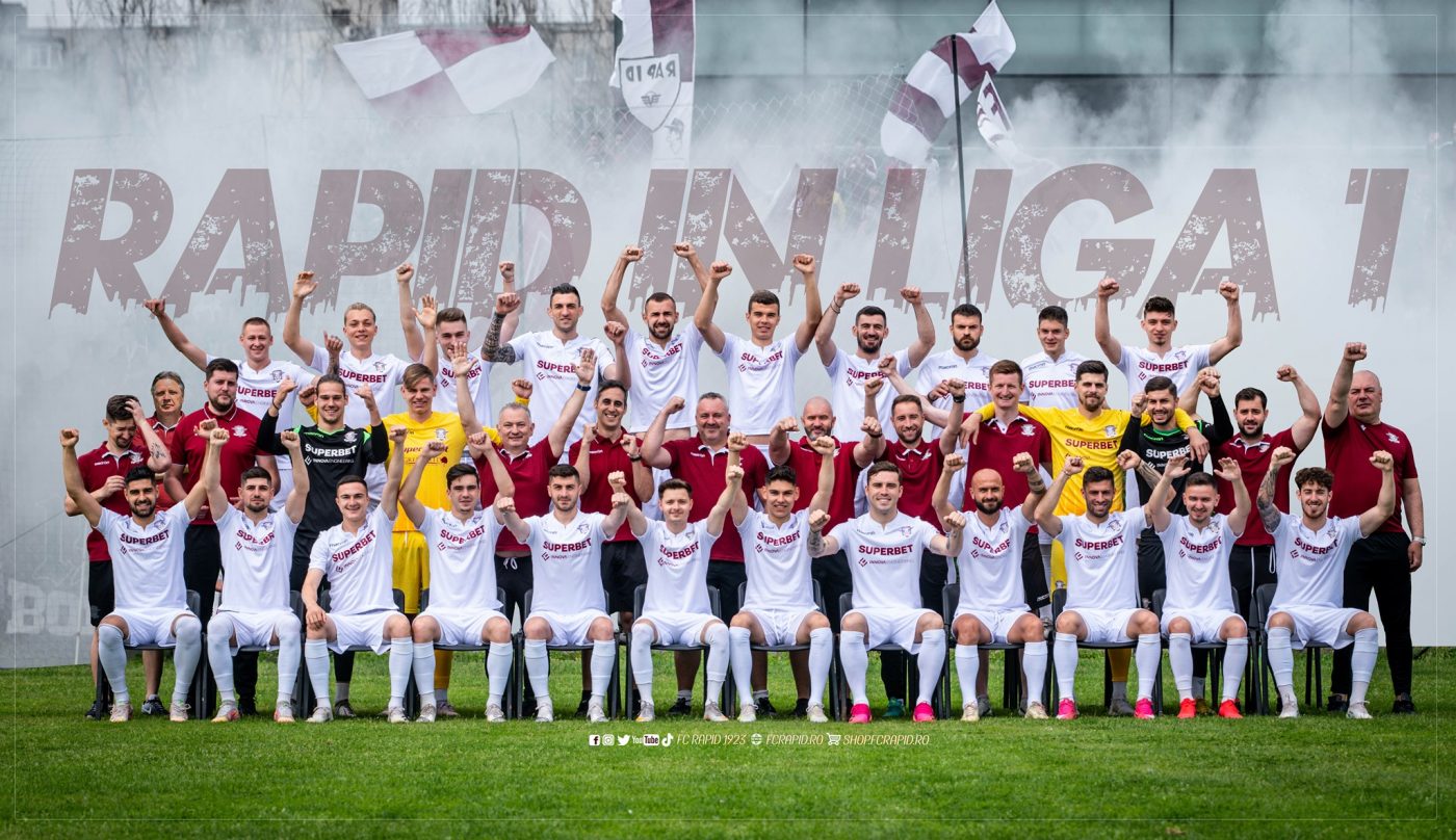 Rapid a anunțat primul jucător care pleacă din Giulești după promovarea în Liga 1