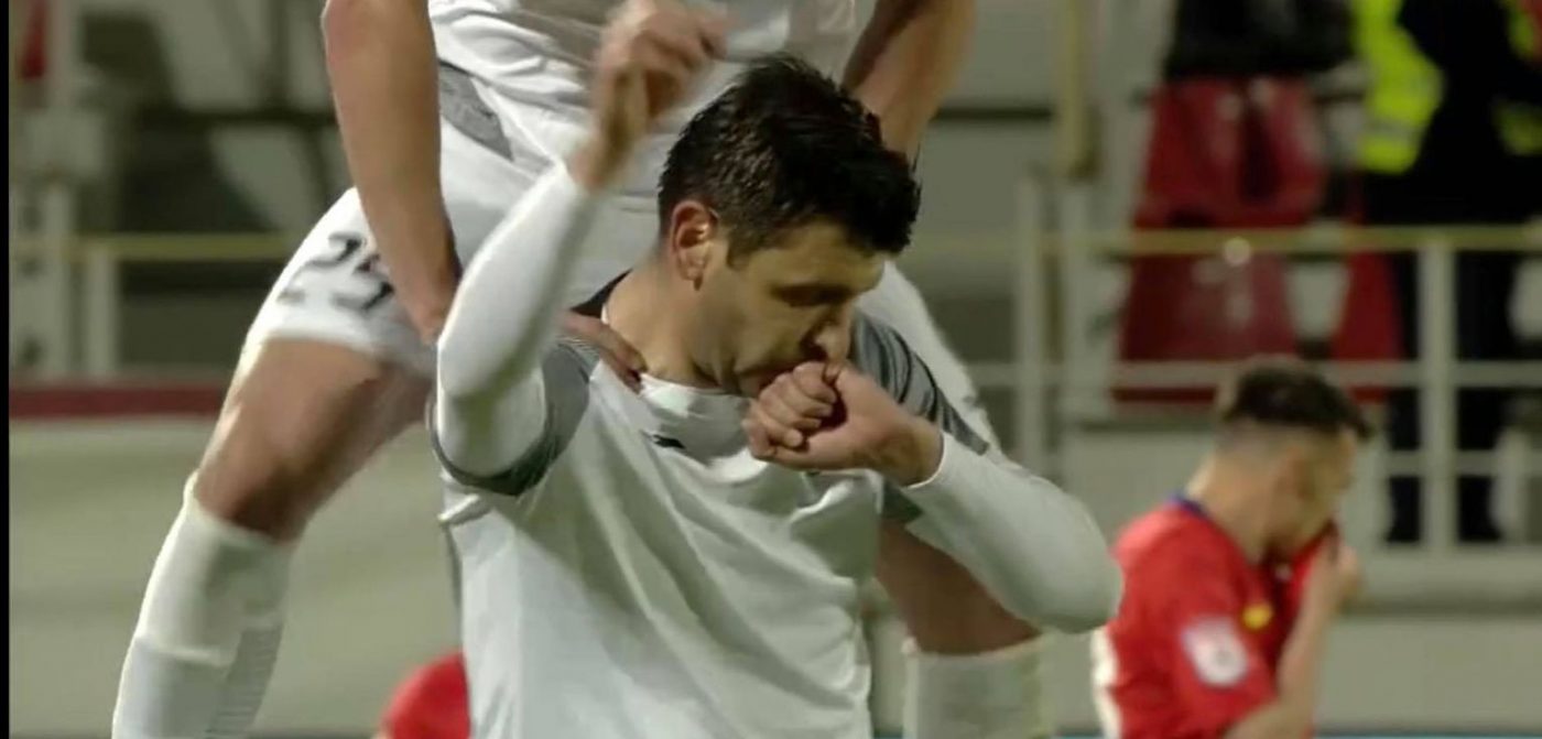 Raul Rusescu, gol ca în vremurile bune! Cum a reacționat atacantul Academicii Clinceni după ce a marcat în poarta fostei sale echipe, FCSB | FOTO & VIDEO