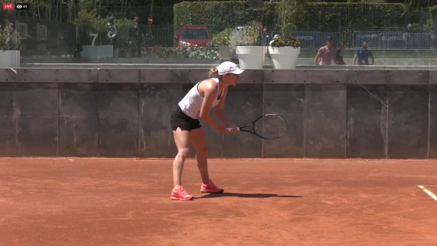 „Regina” Romei, gata să își apere coroana! Simona Halep s-a antrenat cu o jucătoare din Top 10 în prima zi la Foro Italico | FOTO
