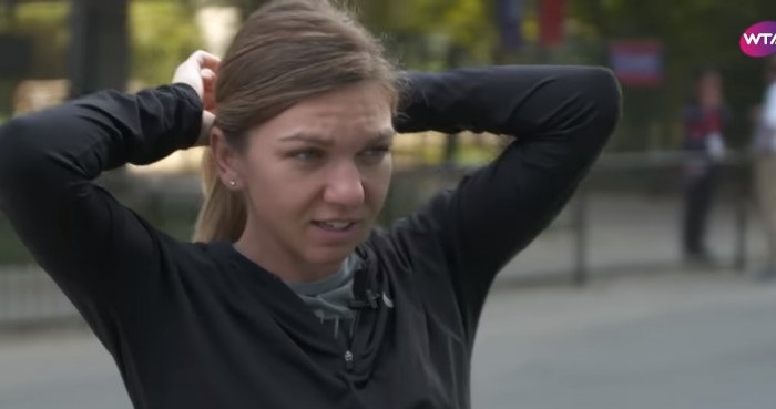 Moment fabulos! Simona Halep i-a luat tare pe bărbații care i-au ocupat terenul la ultimul antrenament: „Hai gata! Vă mai jucați mult?”