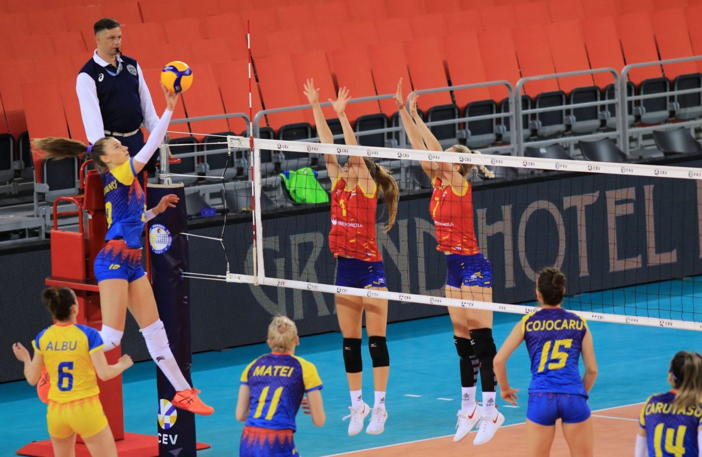 România, la un pas de a treia victorie consecutivă în Golden League. Eșec cu Spania în ultimul meci de la Cluj