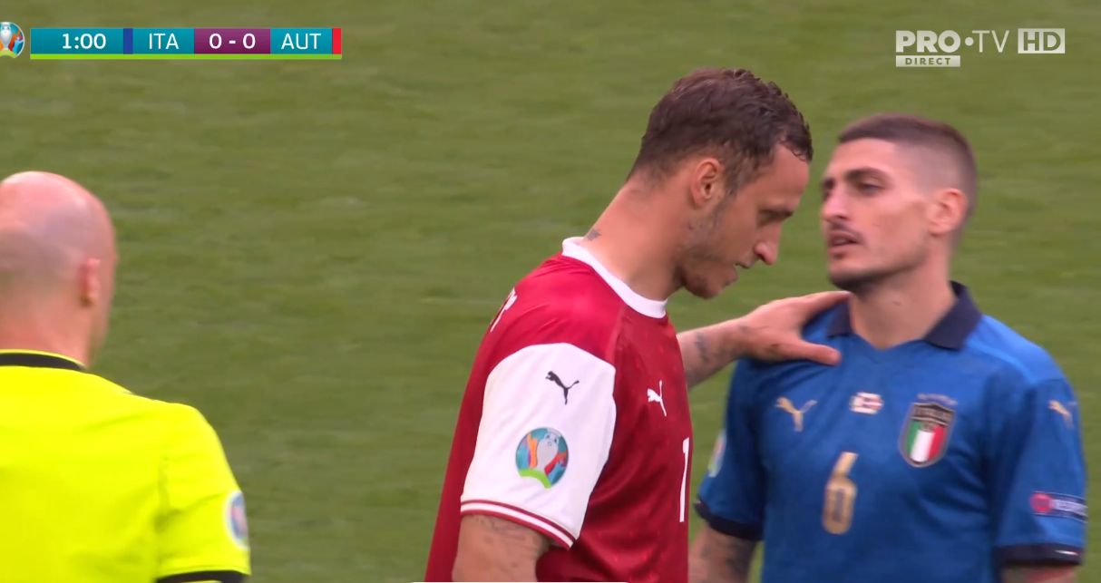 Italia – Austria 0-0, Live Video Online, în optimile de finală ale EURO 2020 | Se joacă dur! Cartonaș galben încă din minutul 2!
