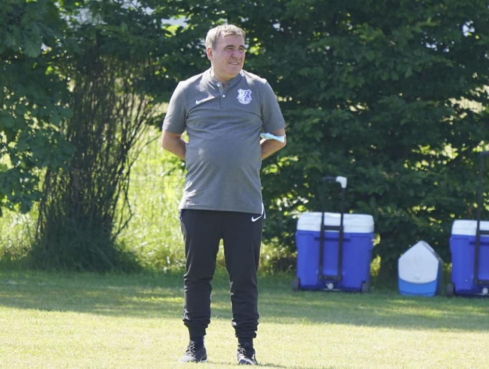 Gică Hagi, primul antrenament la Farul Constanța! Ce meciuri amicale va disputa formația constănțeană | FOTO