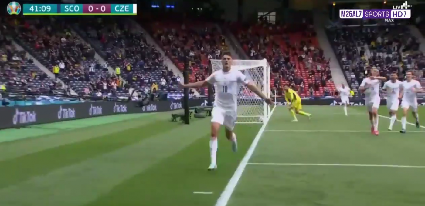 Scoția – Cehia 0-2 | Live Video Online în Grupa D de la EURO 2020. Schick înscrie de la mijlocul terenului