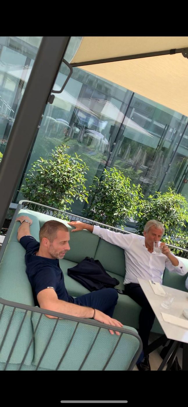 Aleksander Ceferin, președintele UEFA, și alți oficiali au pus la cale, la București, partea finală a EURO 2020 | FOTO&VIDEO EXCLUSIV