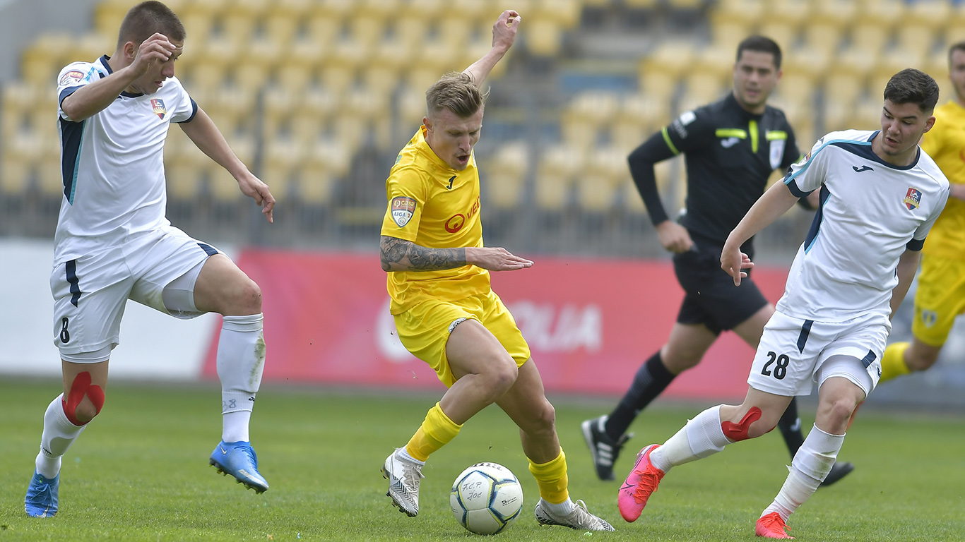 A impresionat la Buzău, dar și pe Petrolul. Jucătorul care a fost cu naționala U18 a României la acțiunea din Serbia și care e dorit la Ploiești