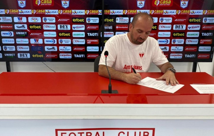 Nepotul golgheterului all-time al UTA-ei e noul director general al clubului arădean! Brosovszki: „Există o greutate a numelui, voi face tot posibilul să mă ridic la nivelul așteptărilor”