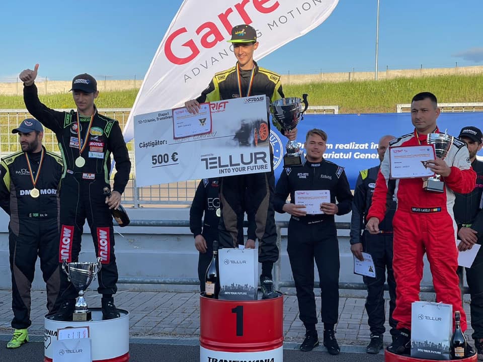 Claudiu Adam, victorie clară în concursul de drift Pro disputat pe circuitul Transilvania Motor Racing din Târgu Mureș | VIDEO