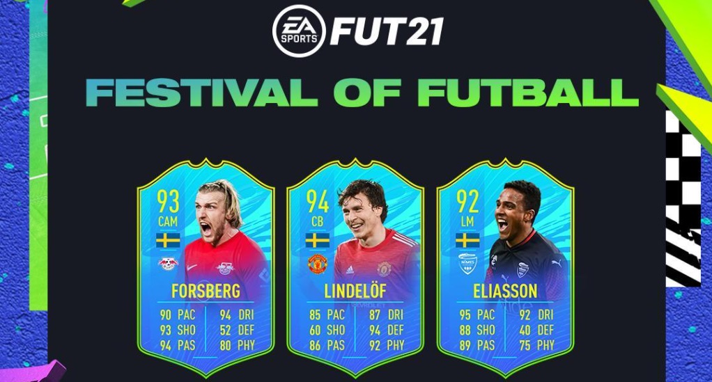 Evenimentul Festival Of Futball continuă în FIFA 21! Cum poți obține un trio de jucători suedezi în echipa de Ultimate Team