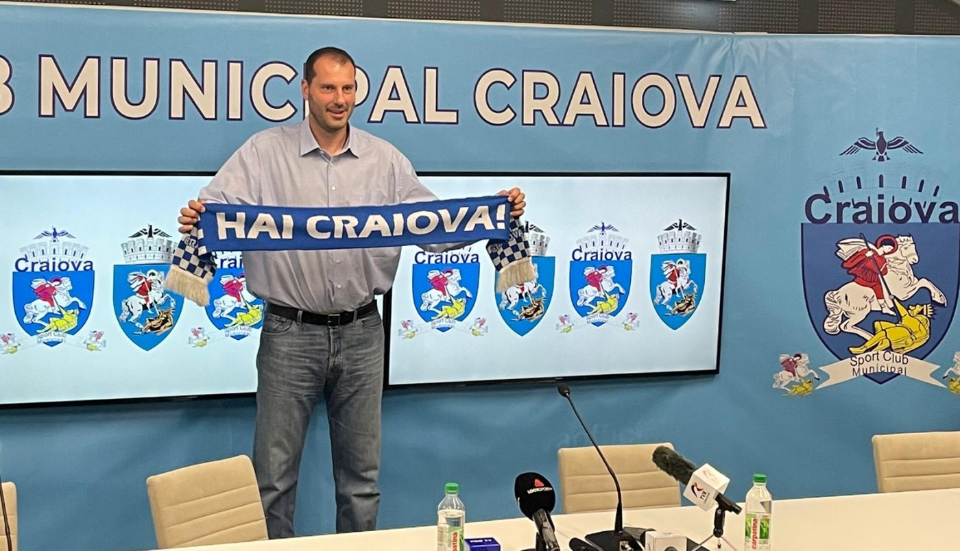 Craiova are antrenor grec şi la baschet! Michalis Kakiouzis, fost campion european şi vicecampion mondial: „Eu şi Ouzounidis vom face o pereche grecească de succes în România”