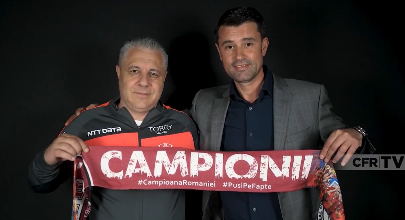Marius Șumudică, interviu spectaculos: „Merg până în pânzele albe pentru CFR Cluj!” Mesaj clar pentru jucători: „Pentru mine ăsta a targetul” VIDEO