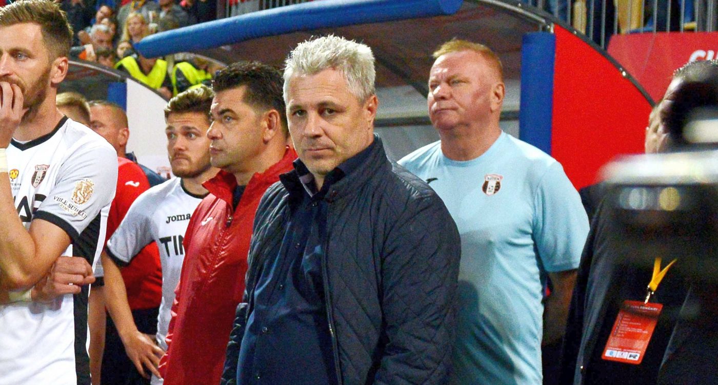 Marius Șumudică, reacție genială înainte de un meci contra Rapidului: „Dumnezeu ne-a dat un punct, hai, dracu’, să ținem de el!” | VIDEO EXCLUSIV