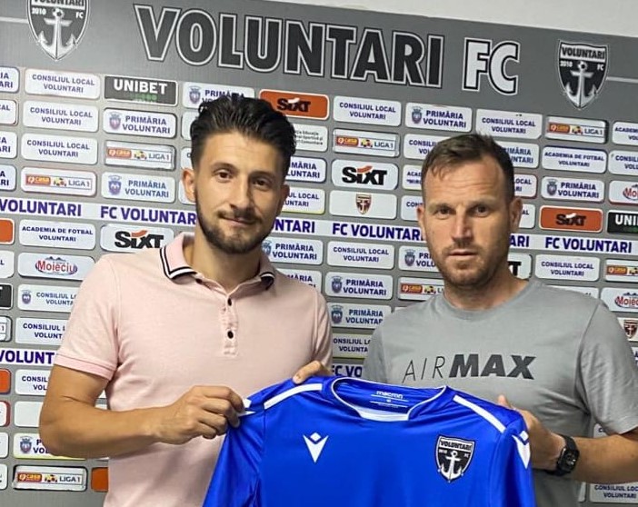 OFICIAL | Neluț Roșu a preferat să semneze cu FC Voluntari în detrimentul celor de la Dinamo