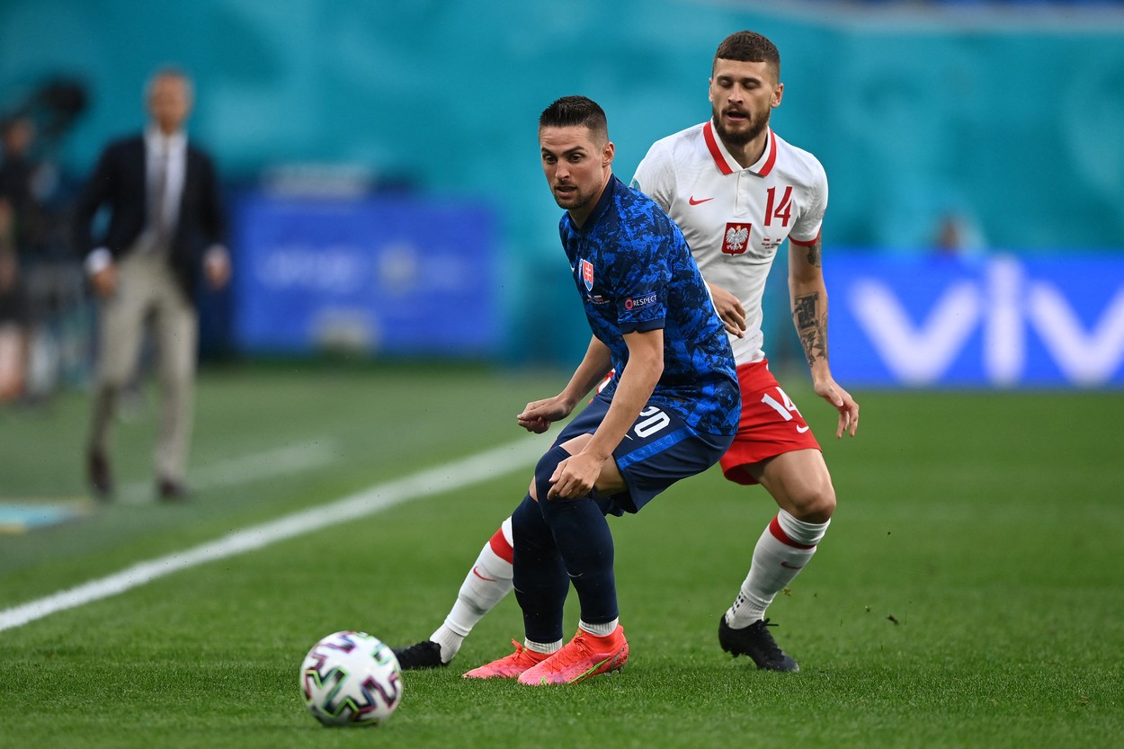 Polonia – Slovacia 1-1 | Live Video Online în Grupa E de la EURO 2020. Krychowiak este eliminat de Ovidiu Hațegan