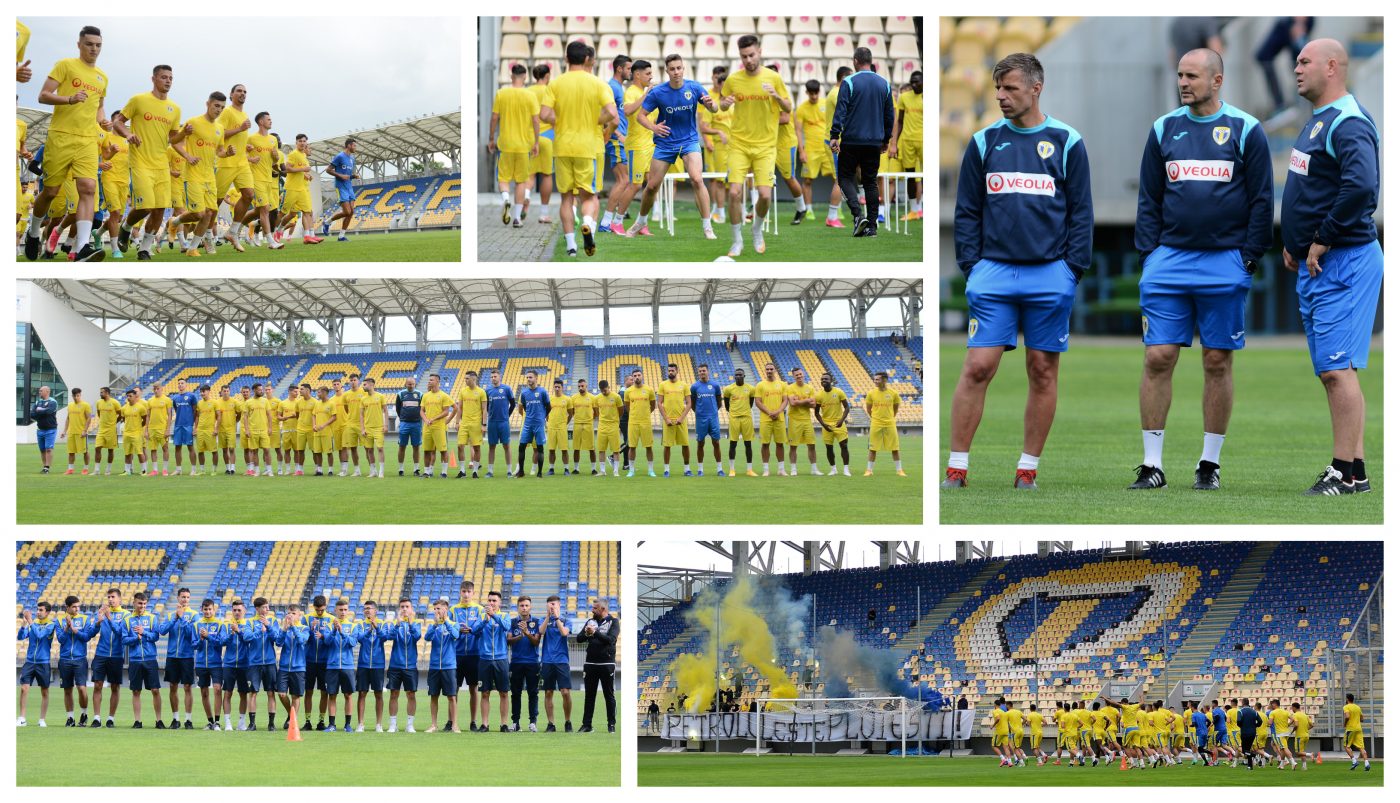 Nae Constantin a sunat adunarea la Petrolul și a avut 34 de jucători la primul antrenament. Simon Măzărache este ultima noutate a ploieștenilor