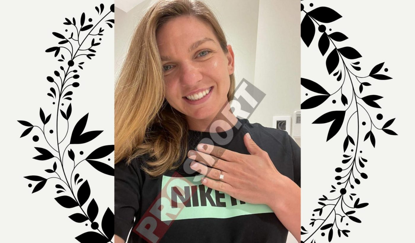 Simona Halep se mărită cu Toni Iuruc, iar aceasta e cea mai bună dovadă: campioana radiază de fericire după ce a primit inelul mult visat!