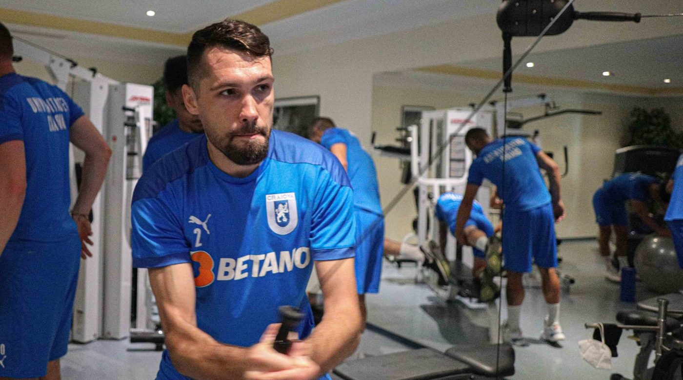Valerică Găman își dorește titlul de campion cu Universitatea Craiova: „Ar fi superb. Vreau ca în ultima parte a carierei să joc acasă”