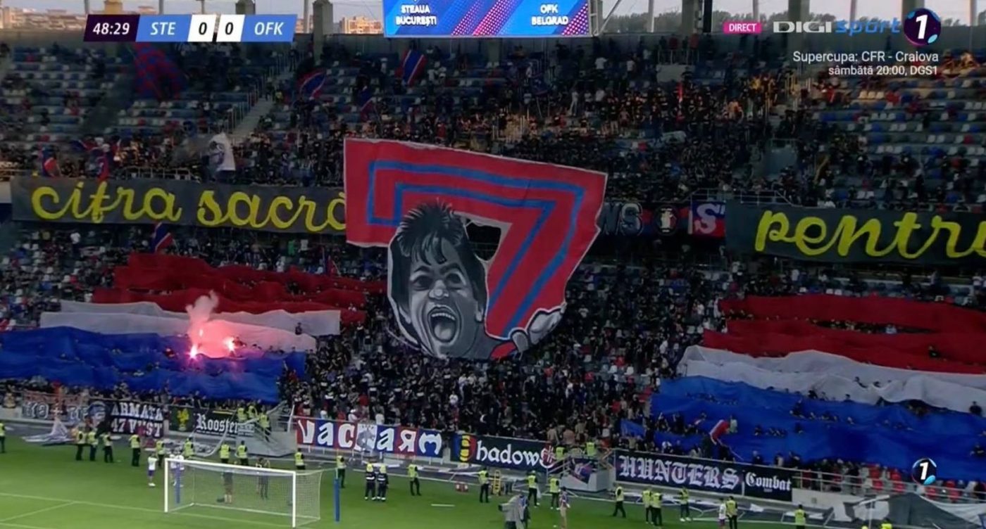 CSA Steaua, spectacol cu OFK Belgrad la inaugurarea noului stadion din Ghencea! Elevii lui Oprița au înscris 6 goluri