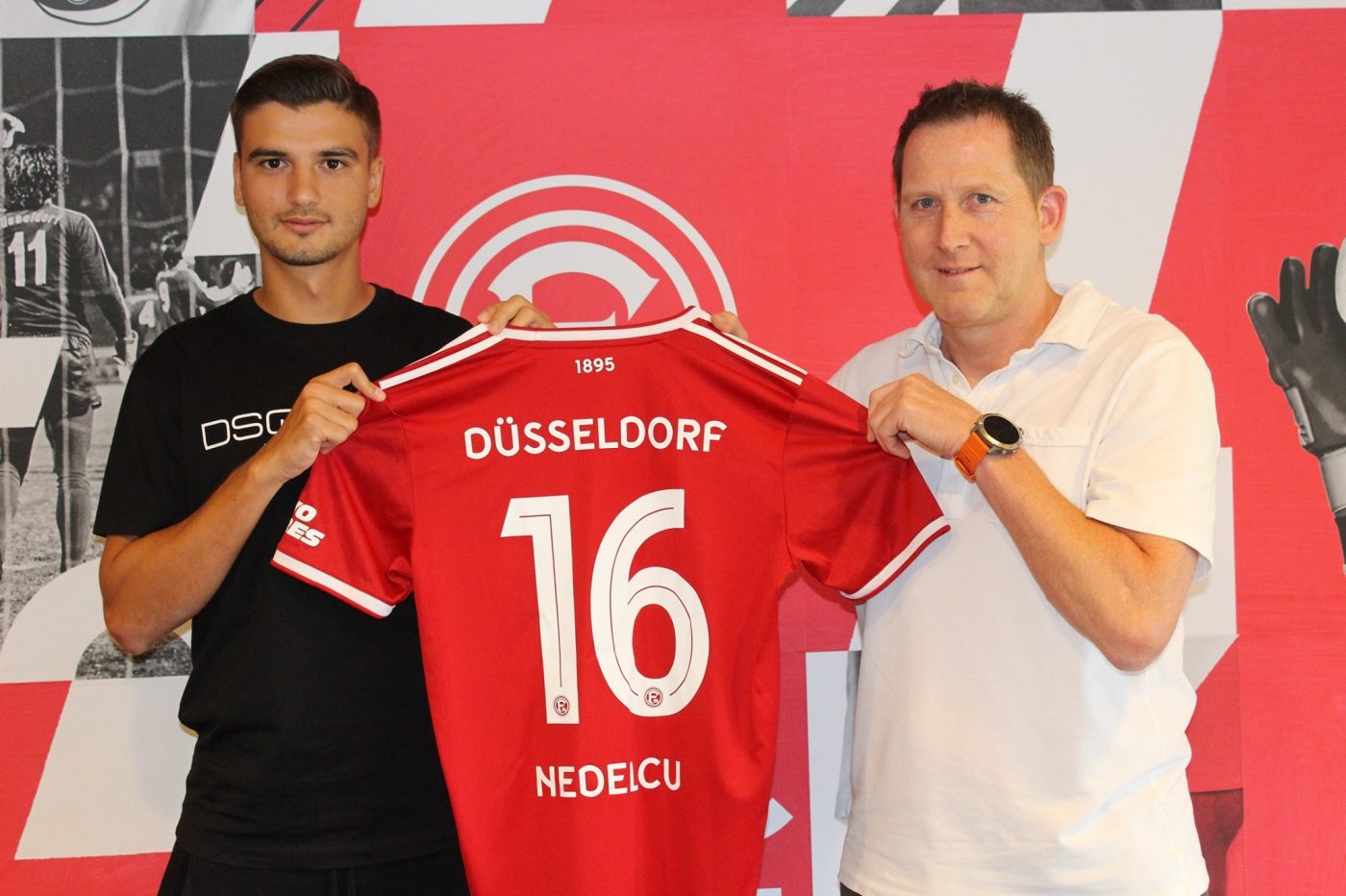 OFICIAL | Dragoș Nedelcu a fost prezentat la Fortuna Dusseldorf! Pe ce poziție va evolua la clubul german: „Este un jucător tehnic!”