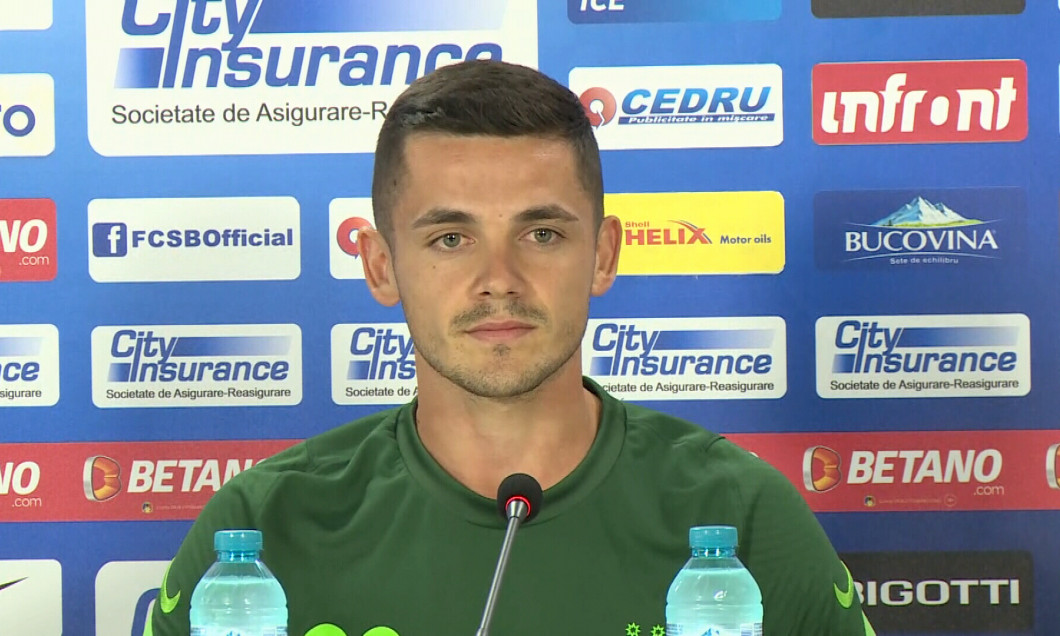 Andrei Dumiter, prima reacție după transferul la FCSB: „Am ajuns la cel mai iubit club din România! Sunt sigur că putem câștiga campionatul”