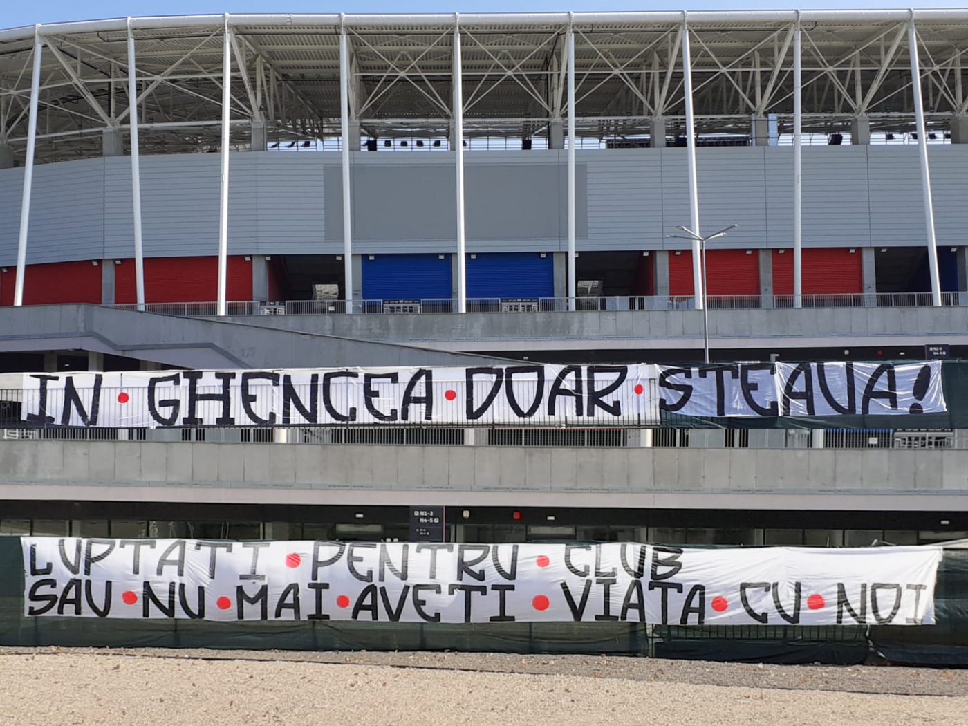 Galeria Stelei nu vrea să audă de FCSB! Mesaj dur pentru Gigi Becali: „În Ghencea doar Steaua!”