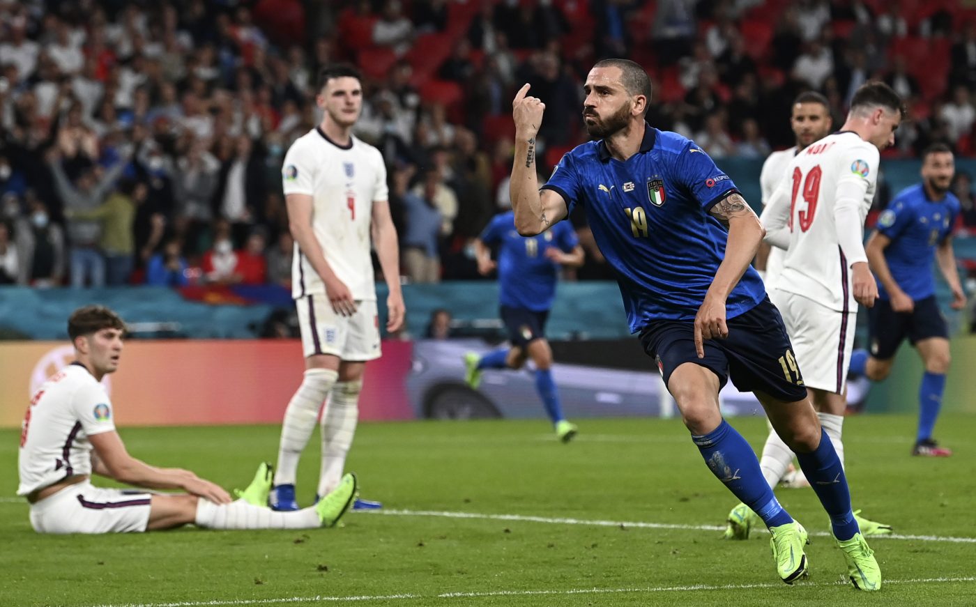 Leonardo Bonucci a intrat în istorie după golul din Italia – Anglia. Ce record a bifat italianul