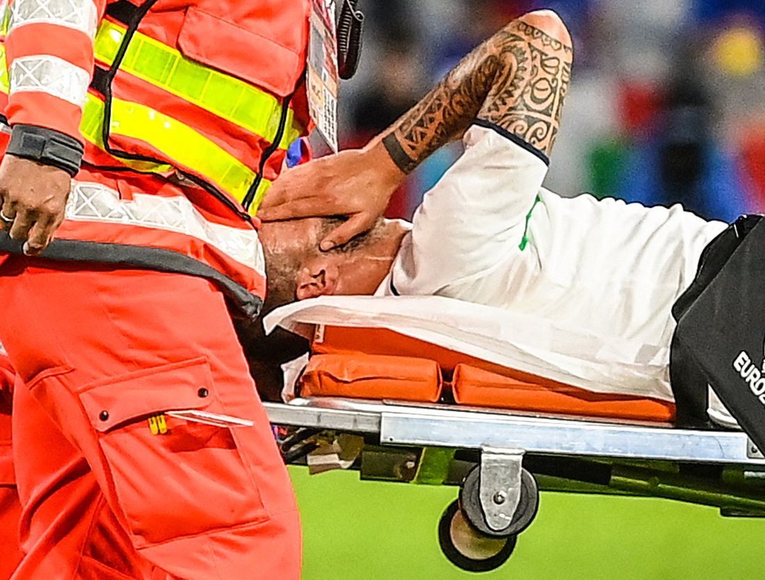 Leonardo Spinazzola a părăsit terenul în lacrimi! Scos pe targă la meciul Belgia – Italia de la EURO 2020