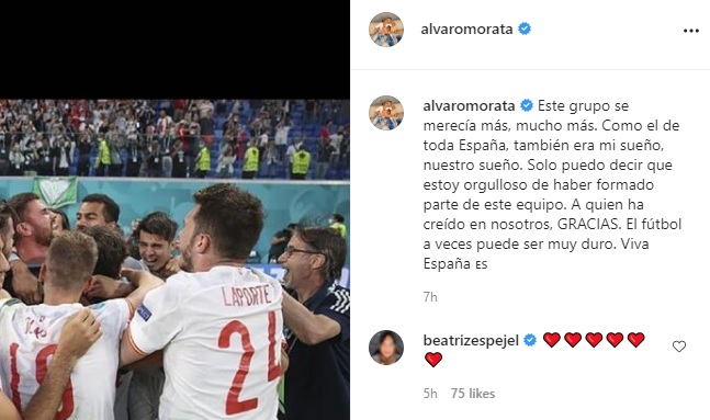 Alvaro Morata, vedeta din lotul lui Luis Enrique! Mesaj emoționant pentru fani: „Uneori, fotbalul poate fi foarte dur”