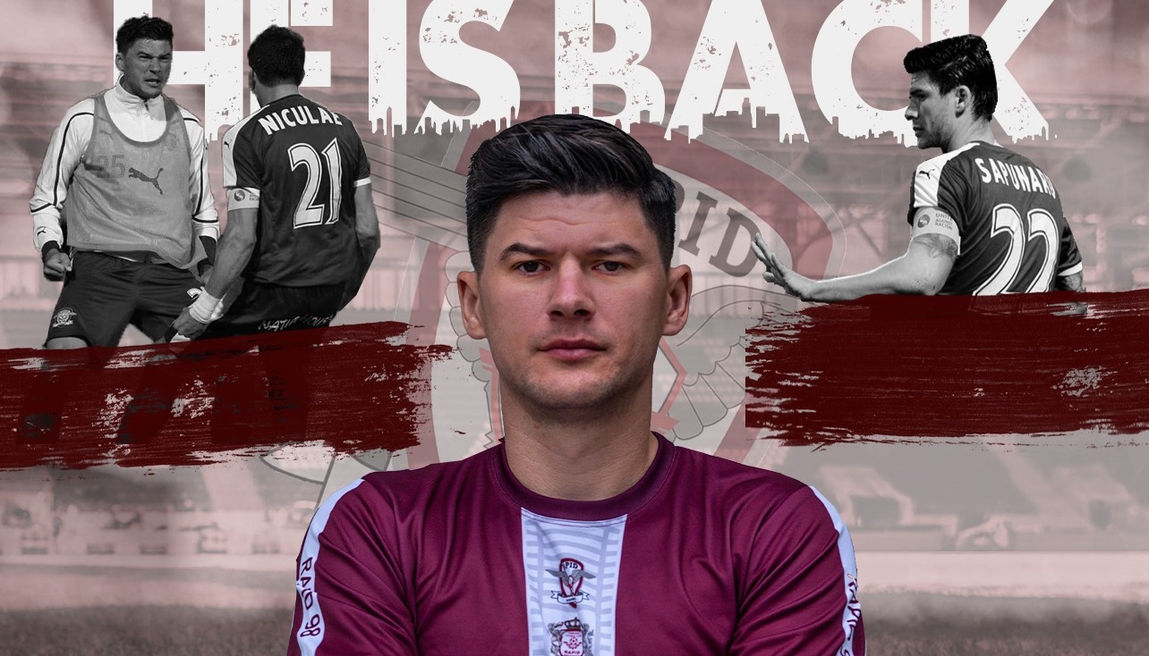 OFICIAL | Cristi Săpunaru a semnat cu Rapid. „E un moment pe care l-am așteptat de foarte mult timp, reîntoarcerea acasă”. Durata contractului semnat