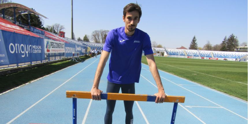 Vlad Dulcescu, eroul Internaționalelor de atletism ale României. 3 medalii de aur pentru atletul de la CS Politehnica Iași
