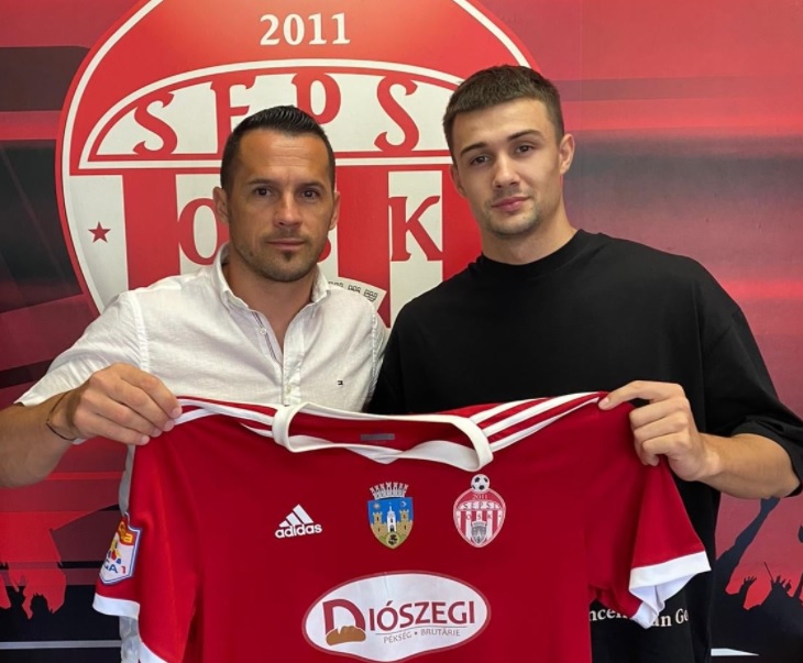 Sepsi OSK Sfântu Gheorghe și-a luat fotbalist din Serie A, care este internațional moldovean. A înscris unicul gol în ultimul amical al țării sale