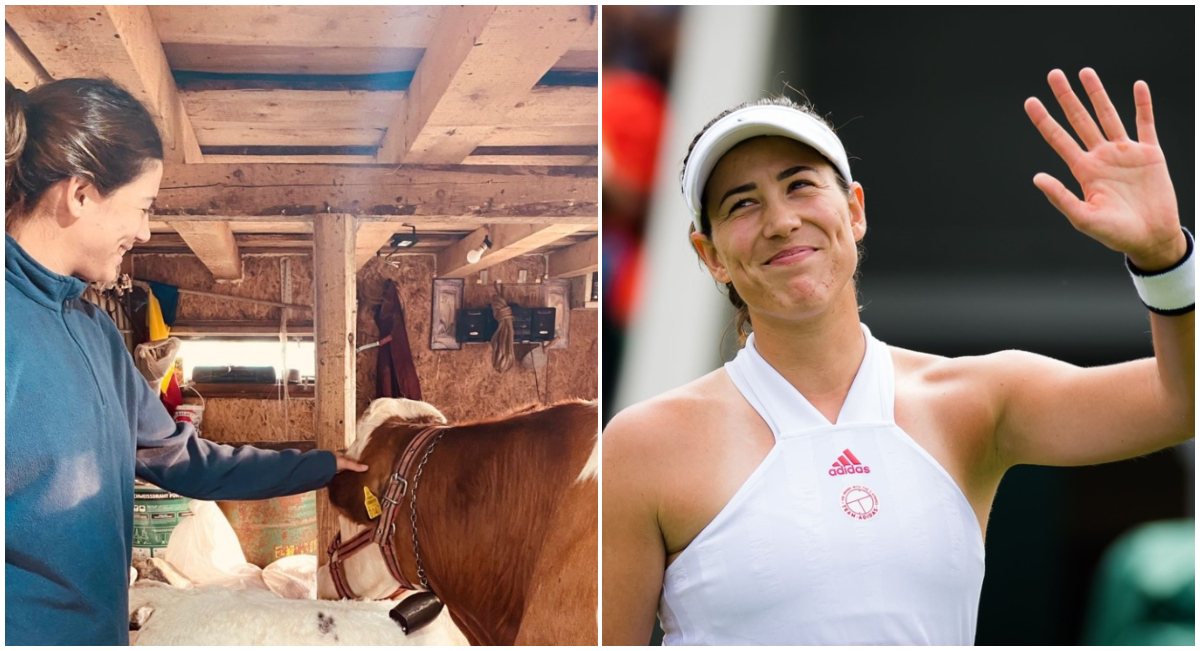 De la Wimbledon, între animale la o fermă din România! Garbine Muguruza a oferit noi imagini savuroase + de ce s-a atașat atât de mult de țara noastră | FOTO