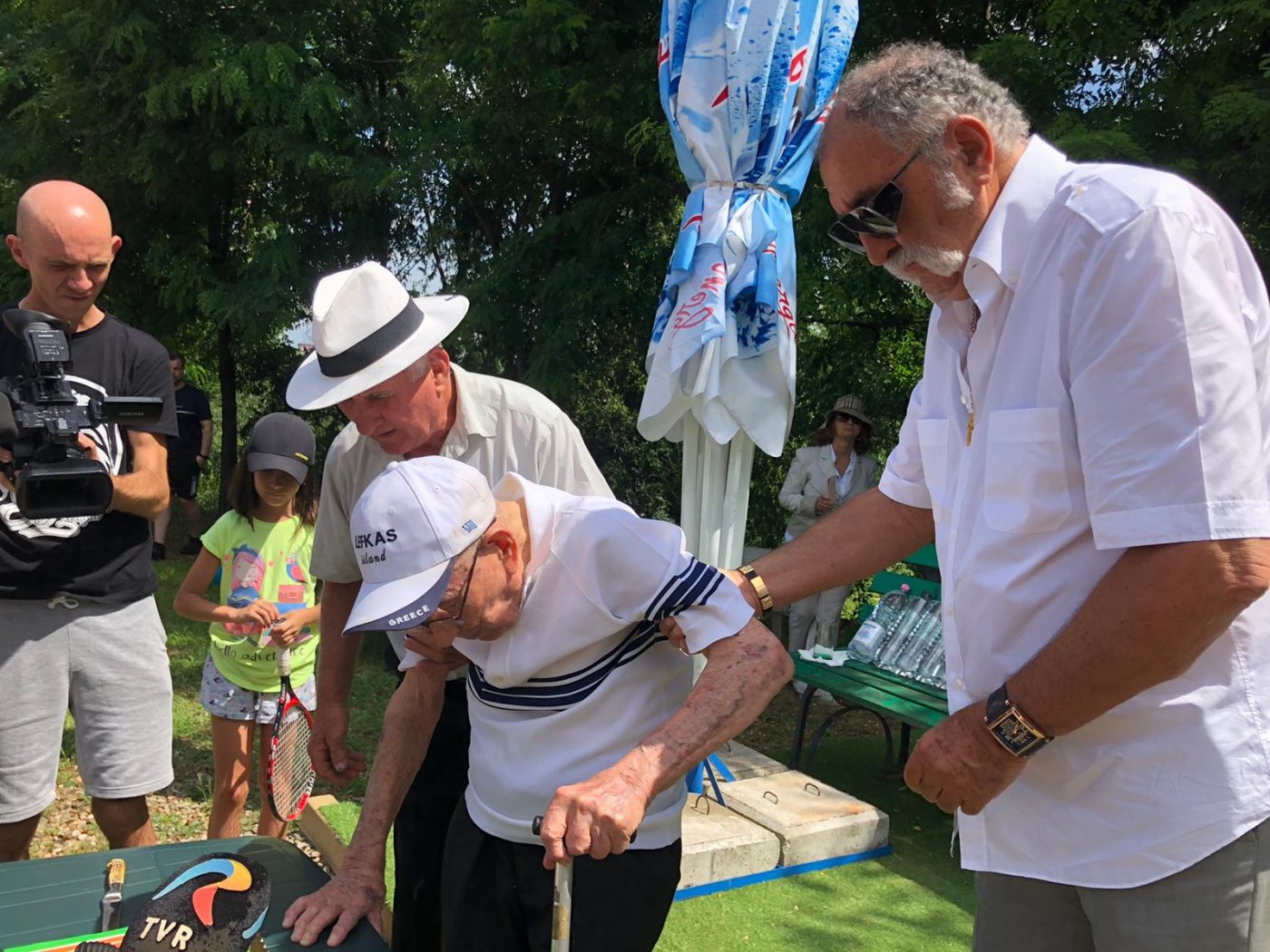 Eugen Vătășescu, cel mai în vârstă antrenor de tenis din România, prezent la Tennis Summer Camp 2021 | VIDEO