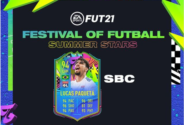Un nou SBC a fost lansat în FIFA 21! Mijlocașul Lucas Paqueta deține un card foarte echilibrat în modul Ultimate Team