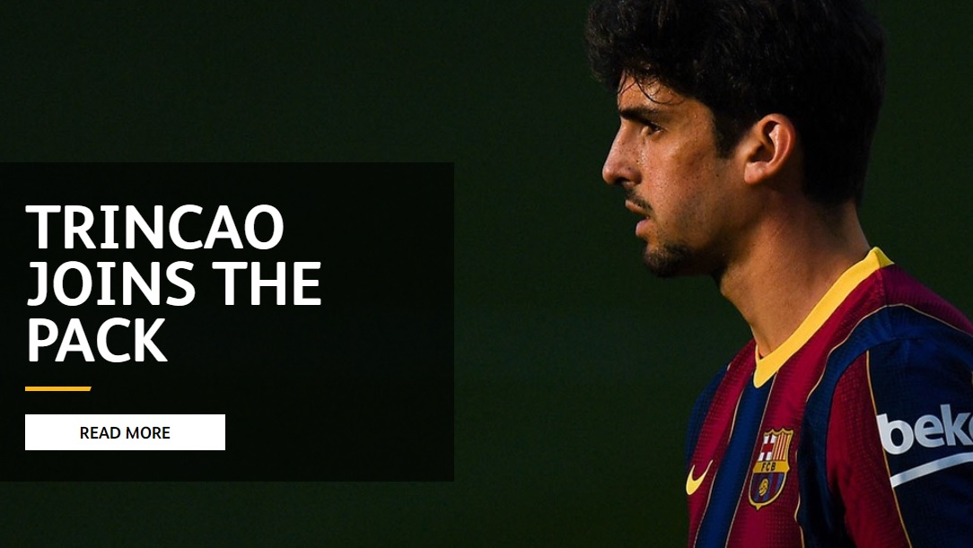 OFICIAL | FC Barcelona l-a împrumutat în Premier League pe portughezul Francisco Trincao