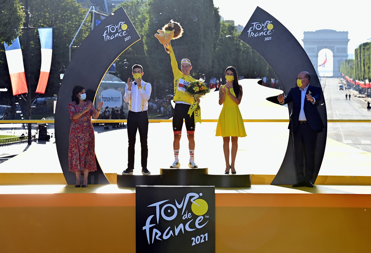 Ciclistul sloven Tadej Pogacar a câștigat ediția 2021 a Turului Franței