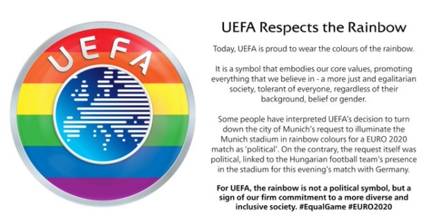 Nou scandal la Euro 2020! Un drapel în culorile curcubeului, confiscat la Baku de stewarzii prezenți la meciul Cehia-Danemarca