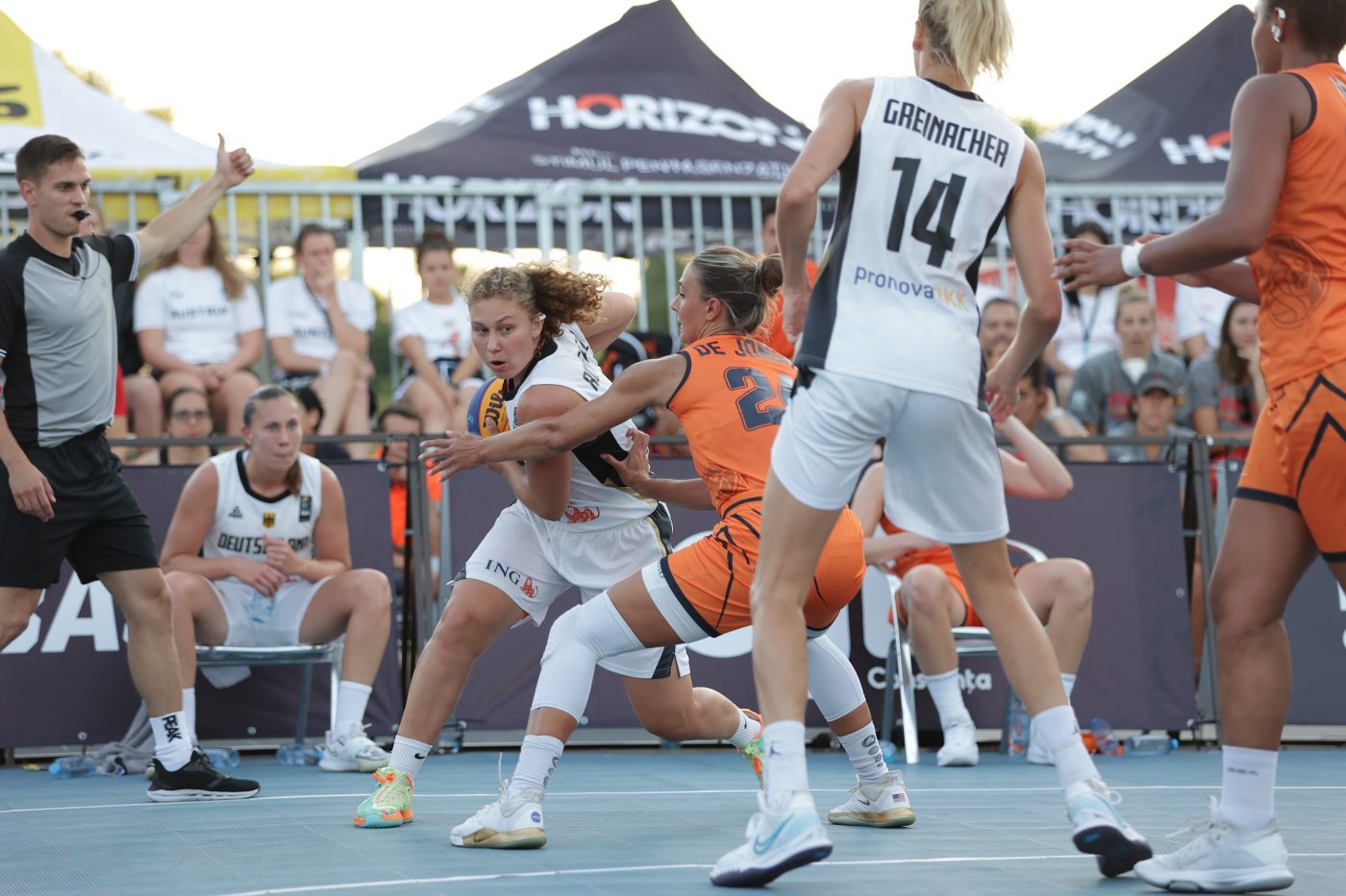 De la Tokyo, direct pe plajă. Germania s-a impus în etapa de circuit mondial la baschet 3×3 desfășurată la Constanța
