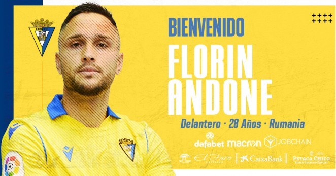 Florin Andone s-a transferat la Cadiz! Se întoarce în La Liga după trei ani: „Bine ai venit, Florin!”