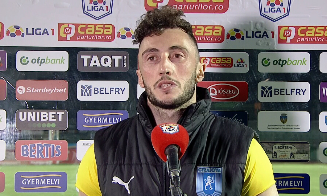 Mirko Pigliacelli reclamă jocul dur al adversarilor din Liga 1. „Încearcă să ne spargă dinții”