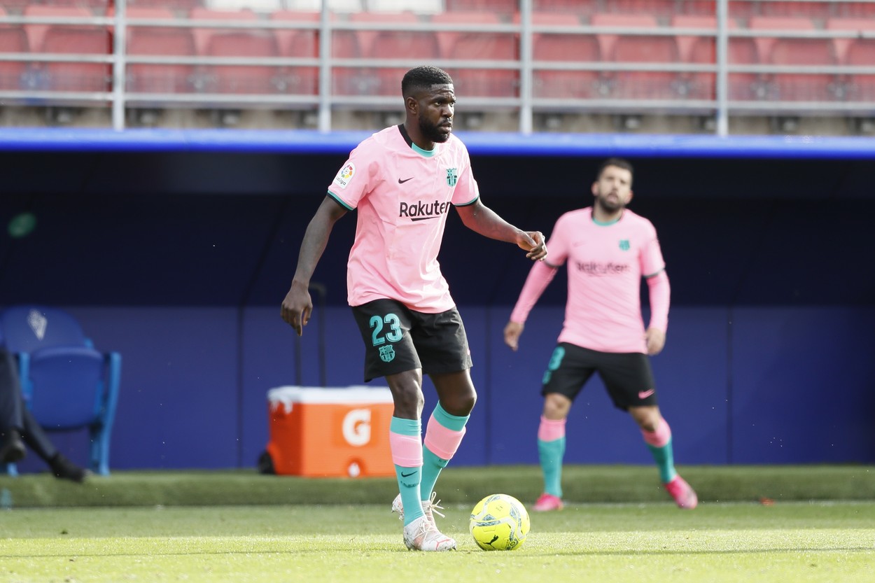 Benfica Lisabona este dispusă să plătească Barcelonei 10 milioane de euro pentru fundașul Samuel Umtiti!
